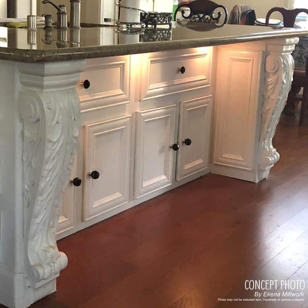 Ekena Millwork Small Traditional Pilaster Wood Corbel | Wayfair