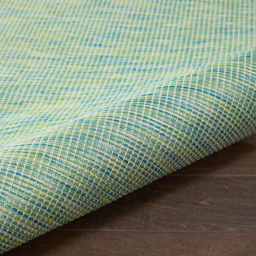 Nourison Positano POS01 Indoor/outdoor Area Rug - Blue/Green 5' x 7'