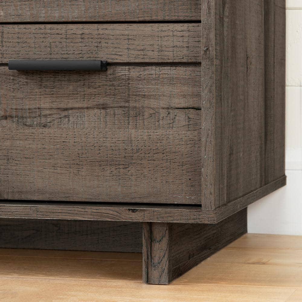 South Shore Fynn Contemporary 5-Drawers Kids Dresser Fall Oak (Particle Board)