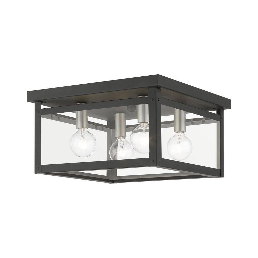 Teodro 4-Light 11" Flush Mount