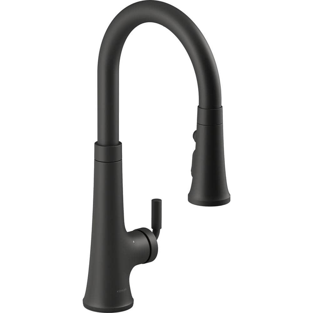 Tone Touchless Pull-Down Kitchen Sink Faucet with Three-Function Sprayhead