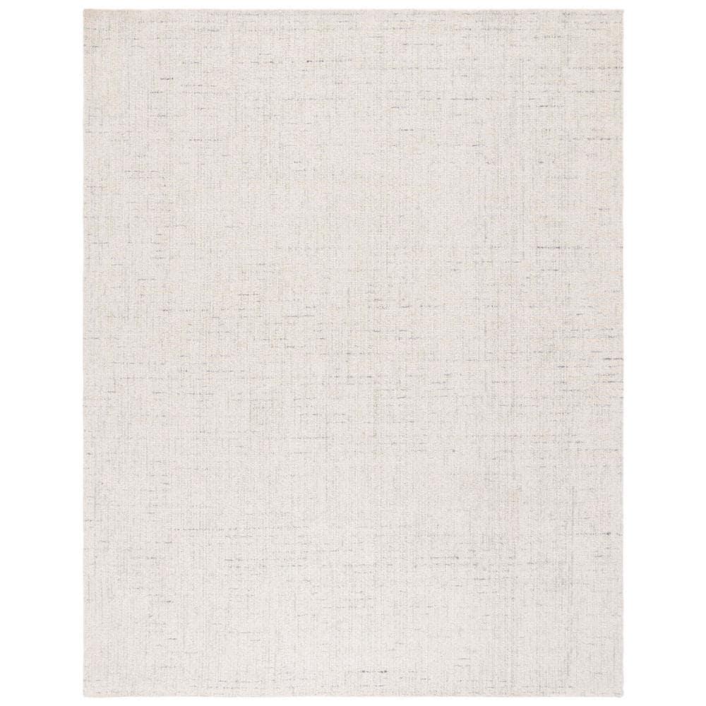 Abstract ABT468 Handmade Indoor Area Rug - Ivory/Light Gray - 9'x12' - Safavieh