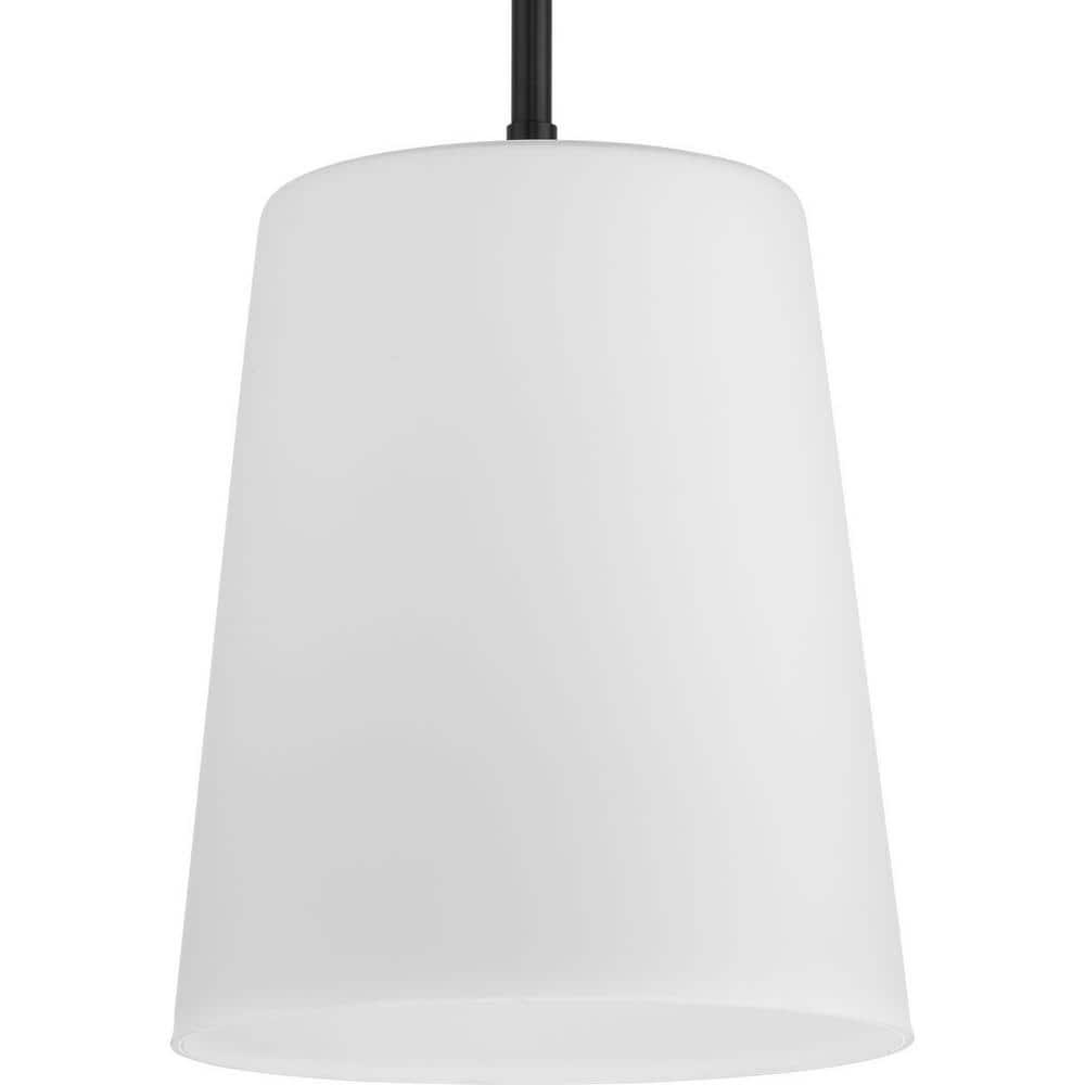 P500429-31M-Progress Lighting-Clarion - 1 Light Pendant In Contemporary Style-11.37 Inches Tall and 9 Inches Wide-Matte Black Finish    -Traditional