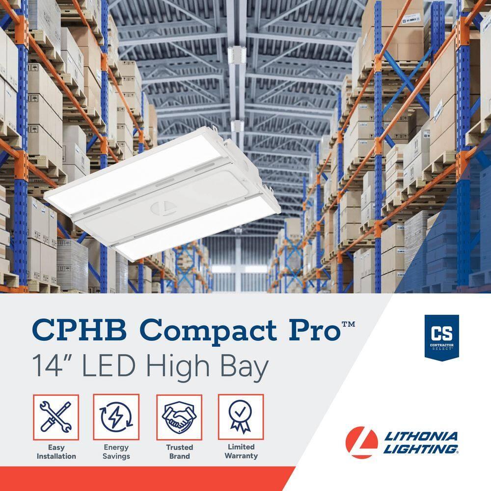 Lithonia Lighting Dimmable Rectangle High Bay Ceiling Light