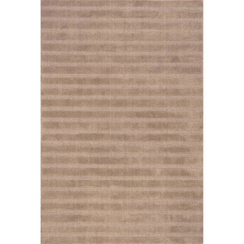 Ebern Designs Vestry Striped Wool Area Rug