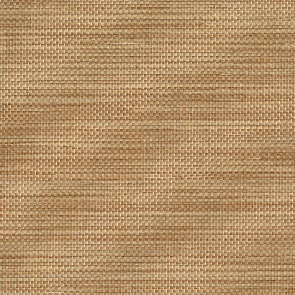 Kenneth James Kenshin Neutral Grasscloth Wallpaper, 36-in by 24-ft, 72 sq. ft