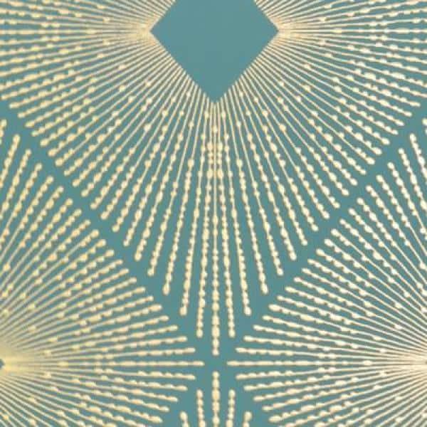 Antonina Vella Modern Metals Modern Geometric Wallpaper