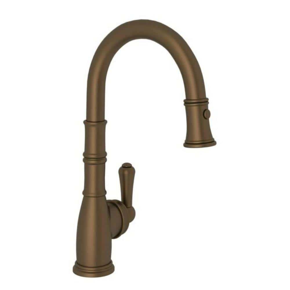 Georgian Era Pull-Down Bar/Food Prep Kitchen Faucet