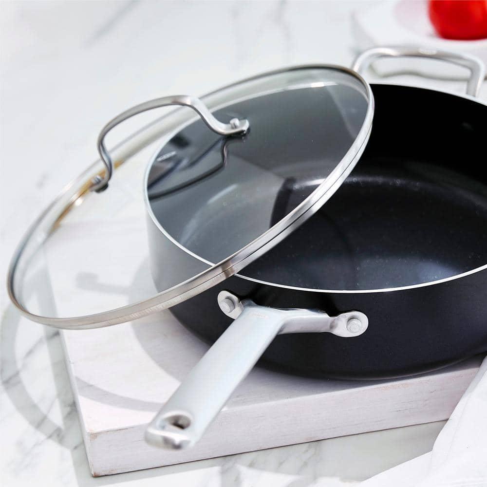 OXO Agility Non-Stick Aluminum Saute Pan with Lid