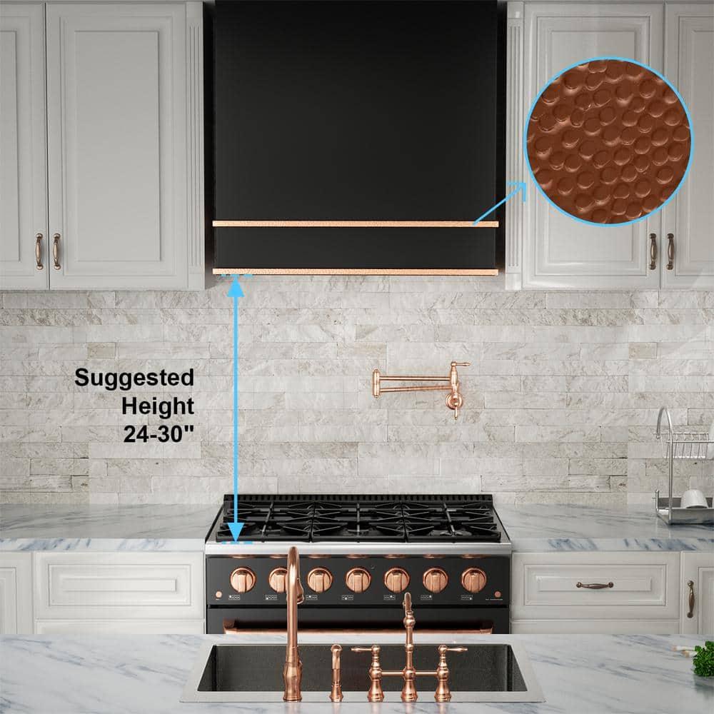 Akicon Akicon 30" Stainless Steel 600 CFM Ducted (Vented) Wall Mounted Required Range Hood