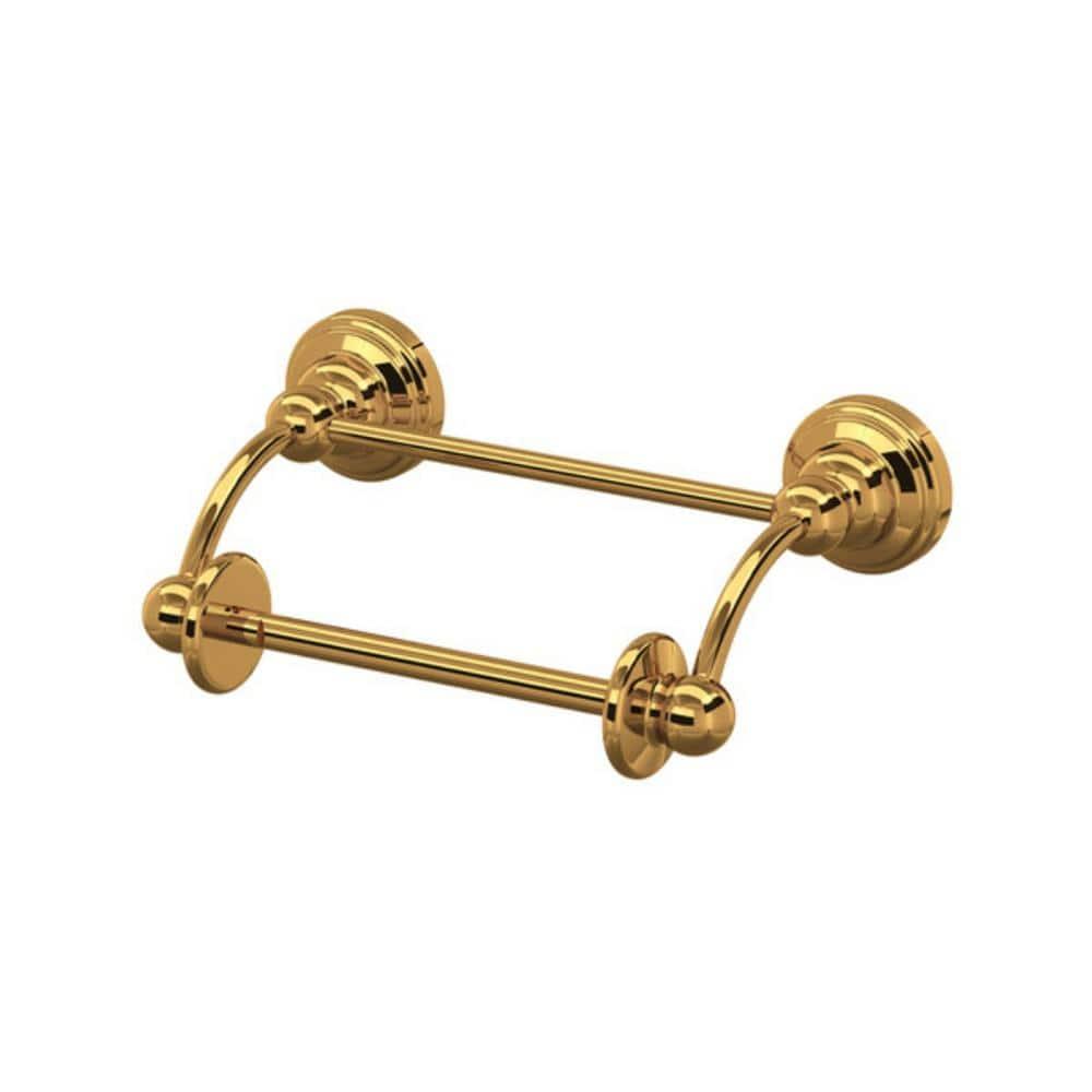Perrin & Rowe U.6960EG Edwardian Toilet Paper Holder With Lift Arm