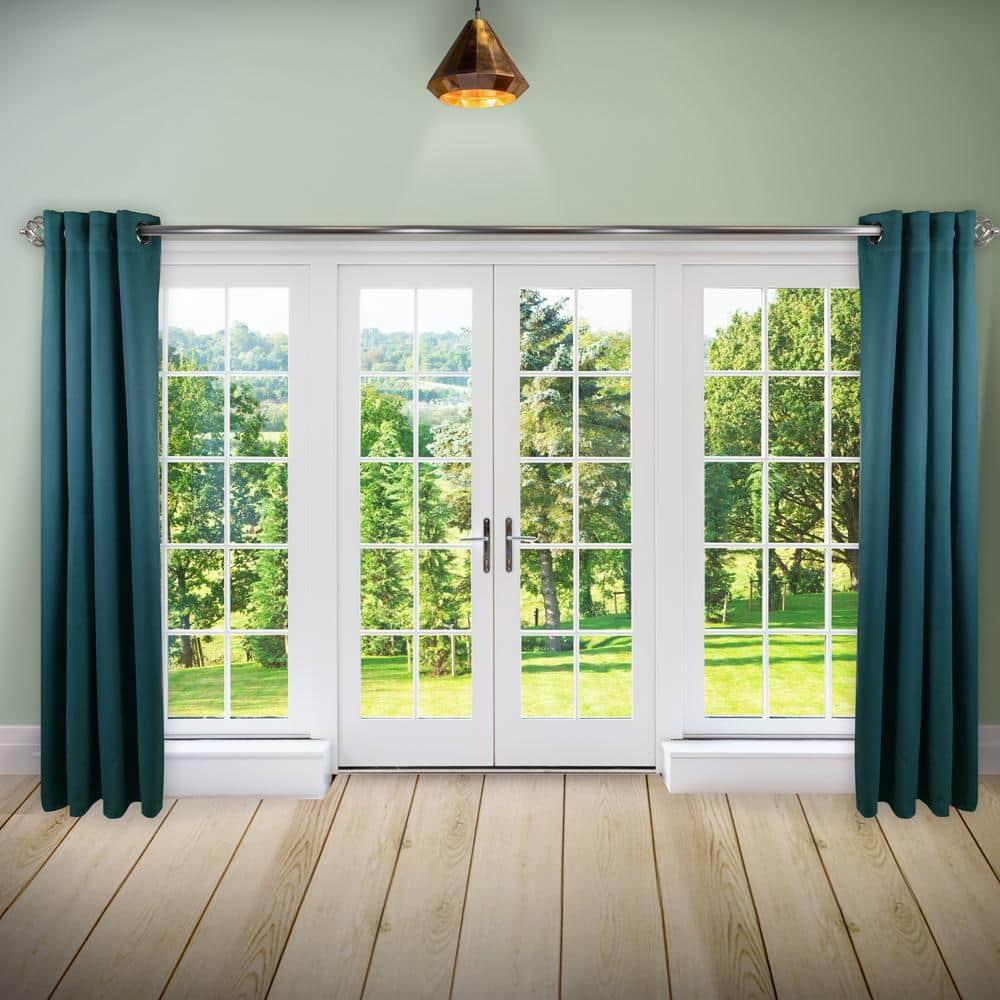 Premium Heavy Duty Room Divider Curtain / Patio Curtain with Grommet 1 Panel - Turquoise 150" x 108"