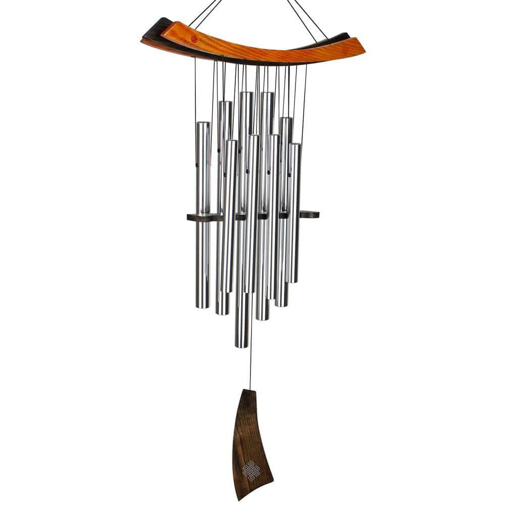 Woodstock Windchimes Woodstock Healing Chime, Wind Chimes For Outside, Wind Chimes For Garden, Patio, and Outdoor Decor, 34"L