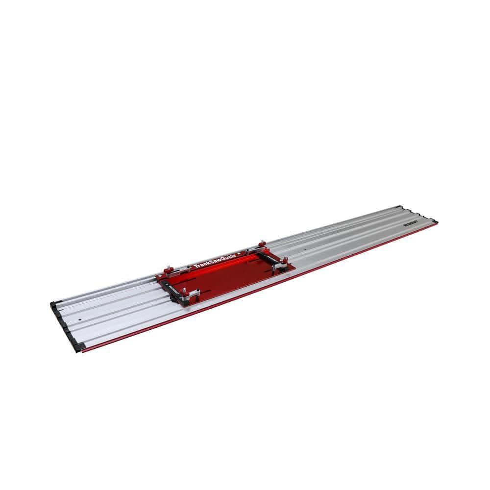 Milescraft Red and Silver Aluminum Track Saw Guide System