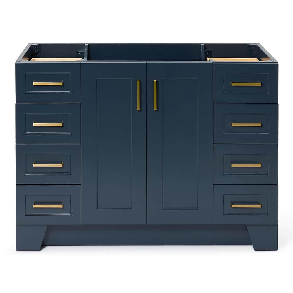 Sawyer 48'' Solid Wood Single Bathroom Vanity Base Only, Base Cabinet without Top