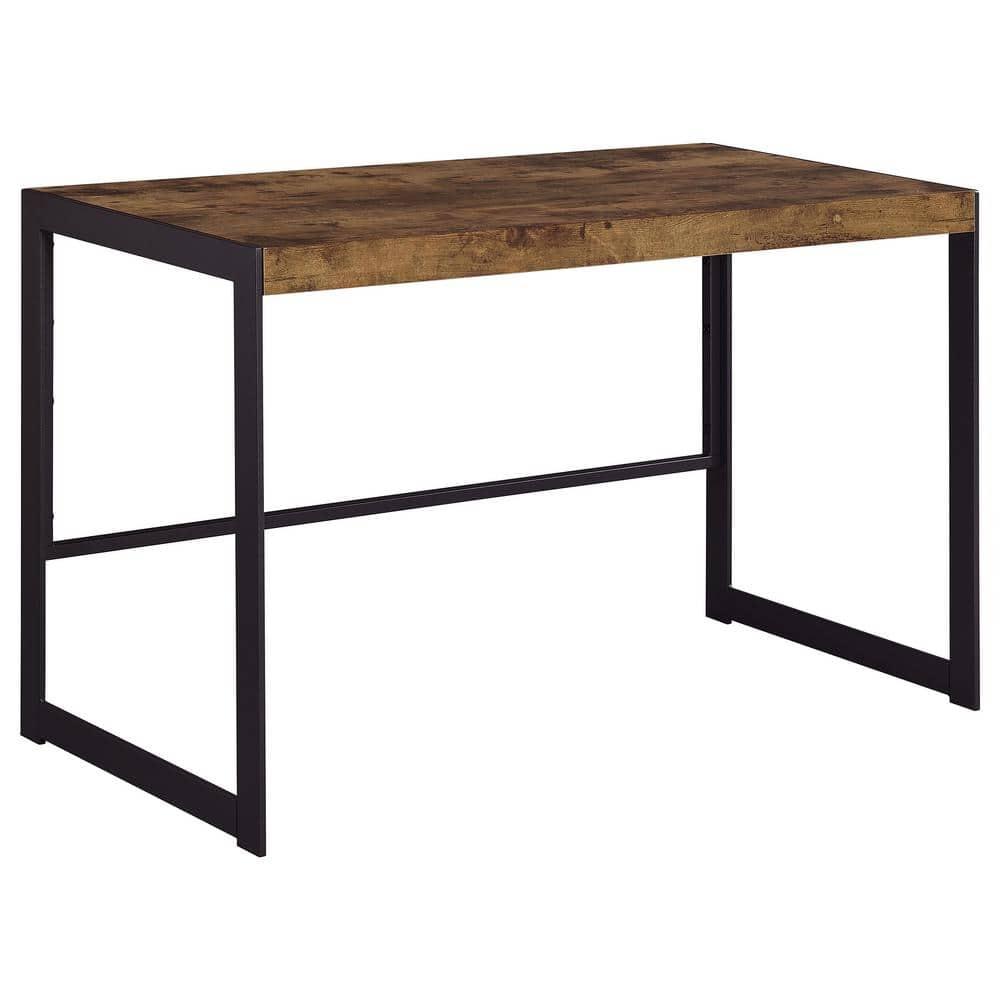 Estrella Writing Desk Antique Nutmeg - Coaster