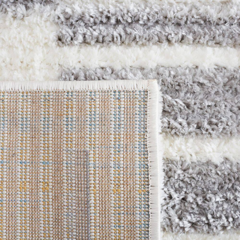 Marrakesh MRK308 Power Loomed Area Rug - Ivory/Gray - 8'x10' - Safavieh.