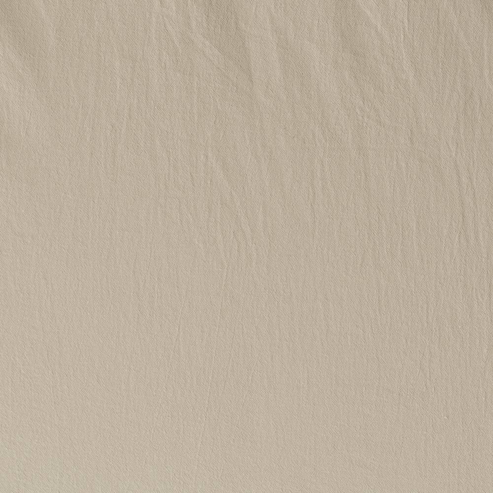 52"X63" Archaeo Light Filtering Washed Cotton Twist Tab Curtain Panel Oat: Modern Window Treatment, Machine Washable