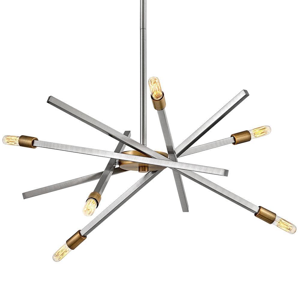 Archer 6-Light Sputnik Articulating Single Tier Chandelier