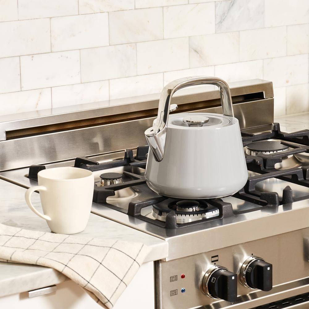 Caraway ® Grey Stovetop Whistling Tea Kettle