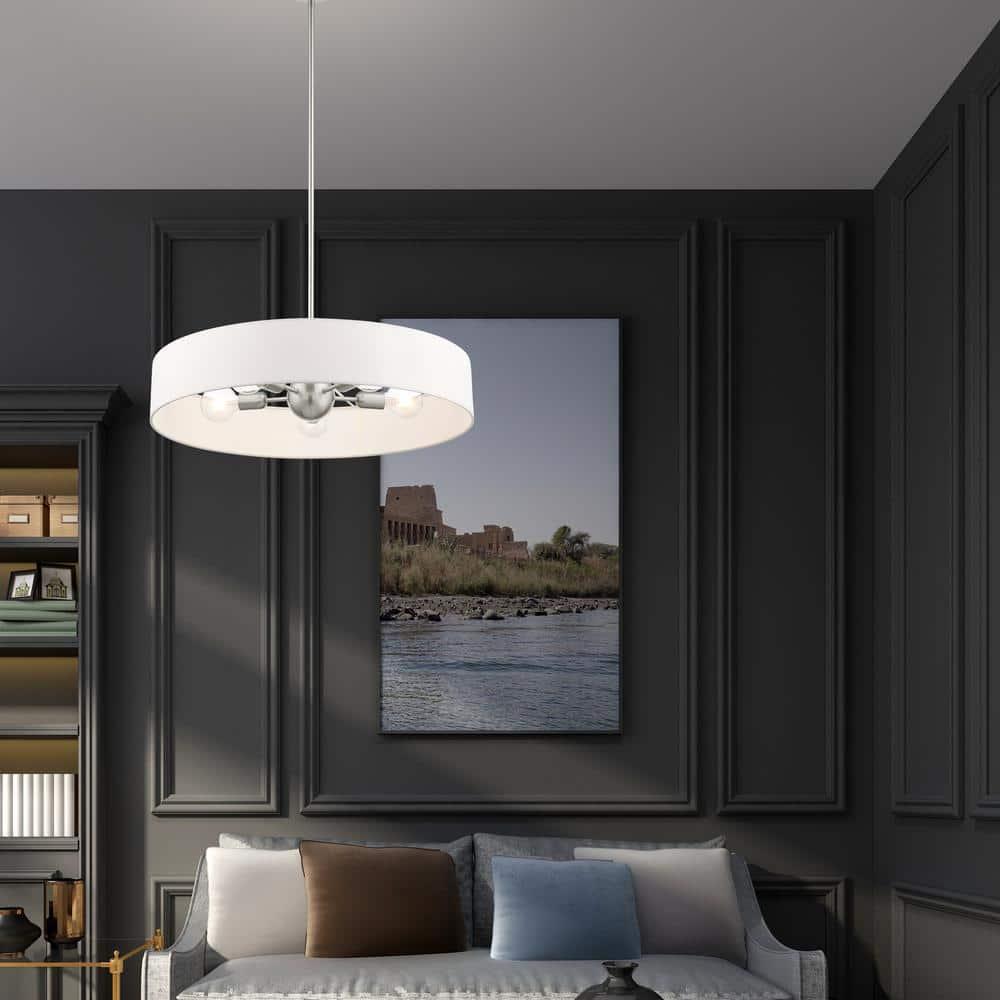 5 - Light Drum Chandelier