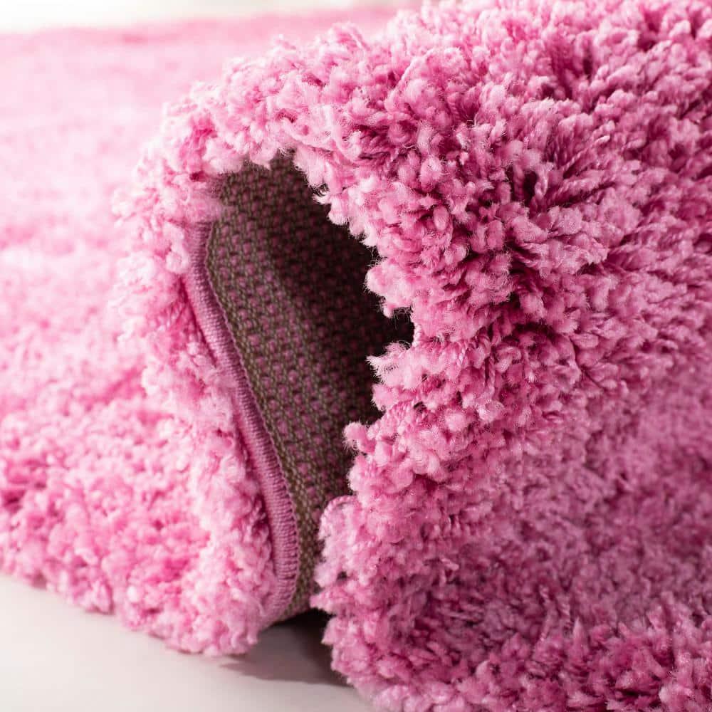 Shag SG151 Power Loomed Indoor Area Rug - Pink - 8'x10' - Safavieh.