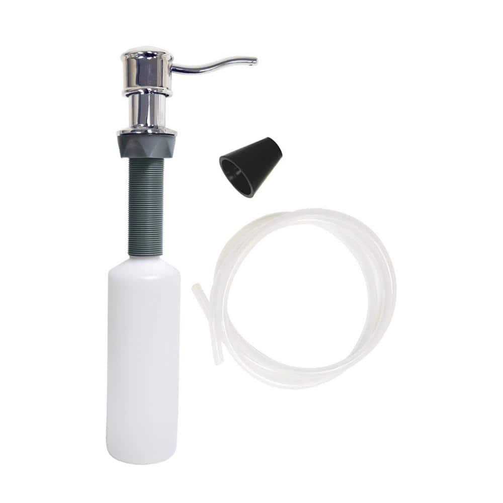 Soap Dispenser with Curved Nozzle in Chrome