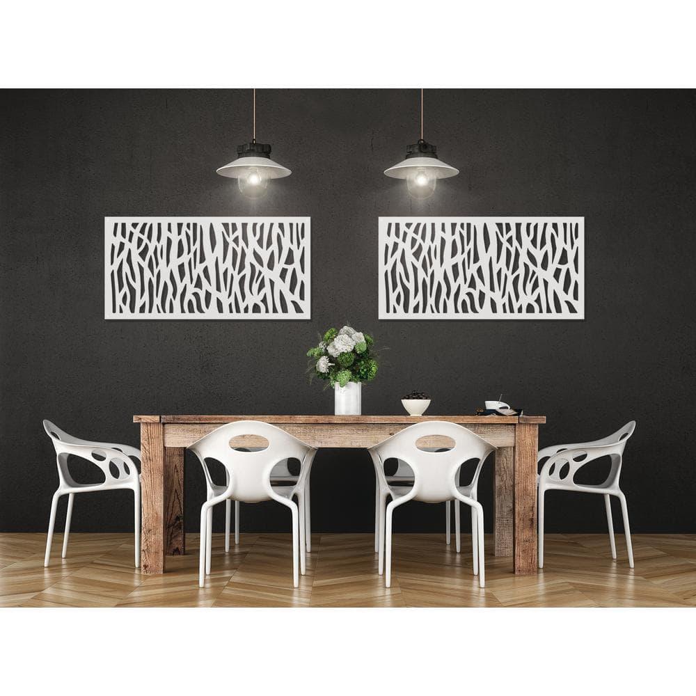 Barrette Outdoor Living 2 ft. x 4 ft. Sprig Decorative Screen