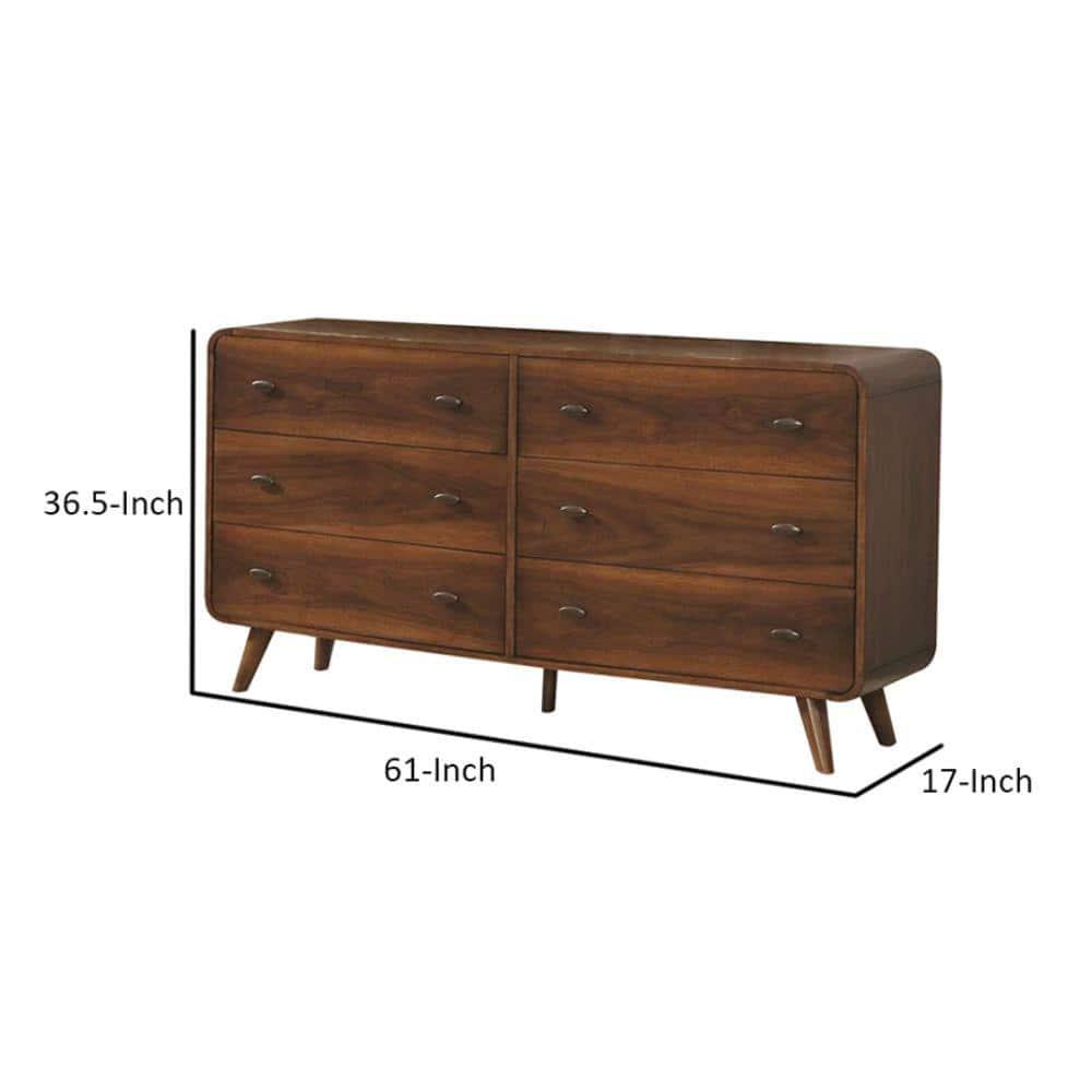 Foundry Select Bachmann 61'' W 6 - Drawer Dresser