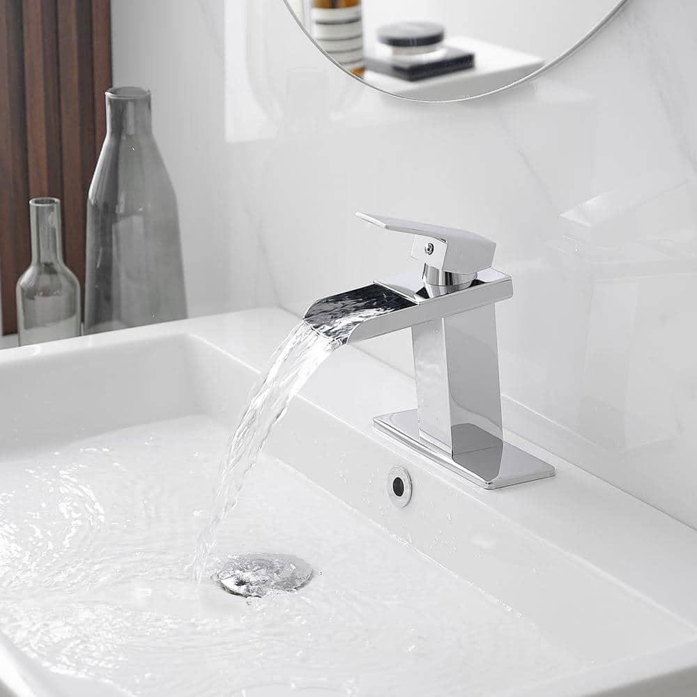 VIBRANTBATH 8009C-2 Single-Hole Single-handle Bathroom Faucet