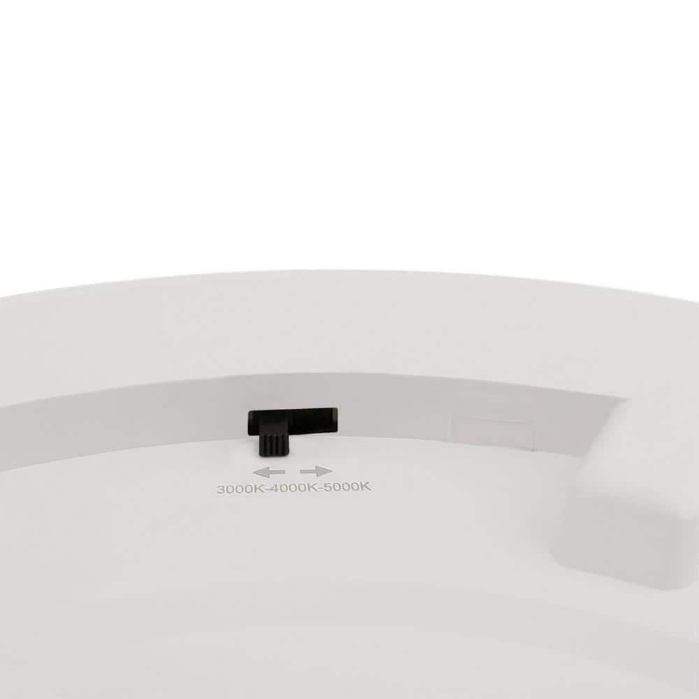 Westinghouse  Lighting 9 Inch 18 Watt LED Indoor Flush Mount Fixture with Motion Sensor and Color Temperature Selectable,White