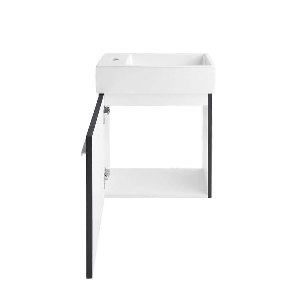 Colmer 18" Wall-Mounted Bathroom Vanity