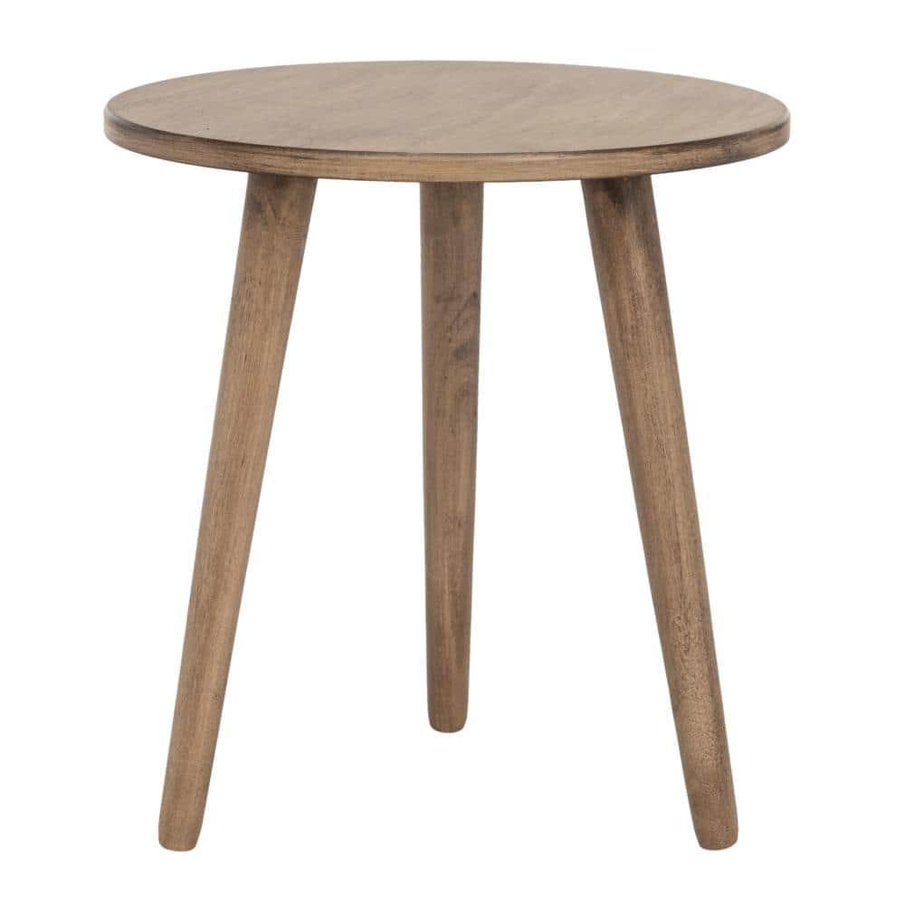 Orion Round Accent Table - ACC5700B - Light Brown - Safavieh