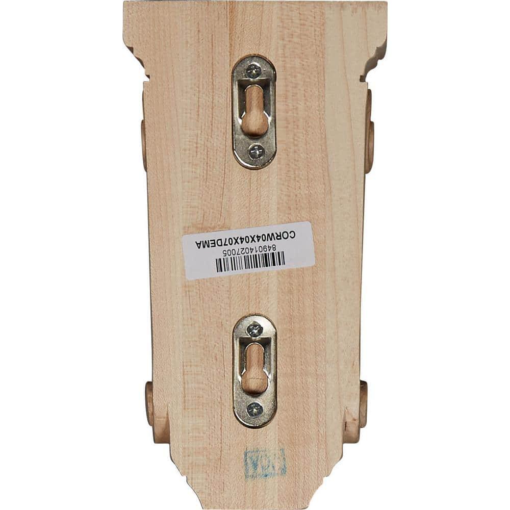 Ekena Millwork Devon Traditional Wood Corbel