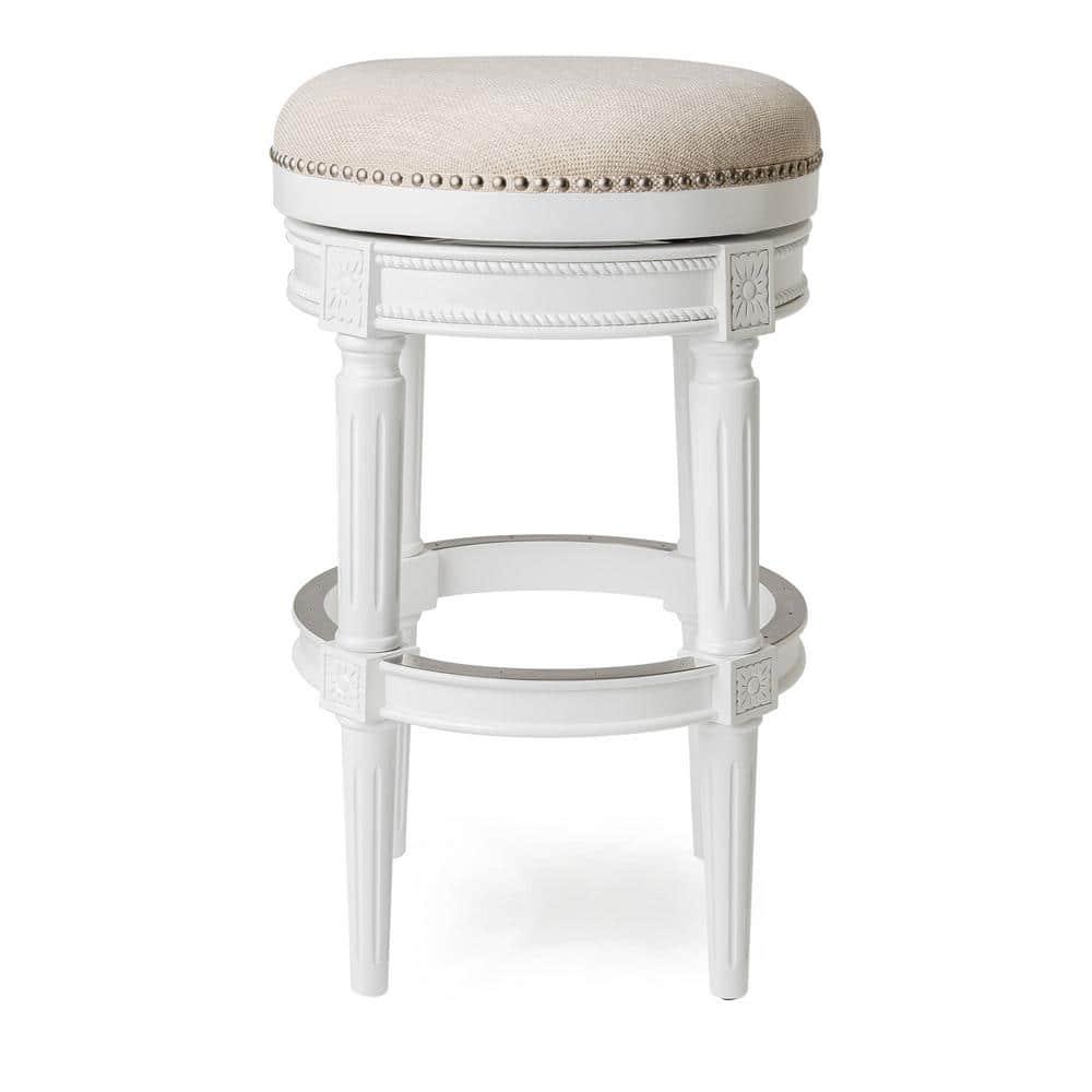Maven Lane Maven Lane Pullman Backless Stool with Fabric Upholstery