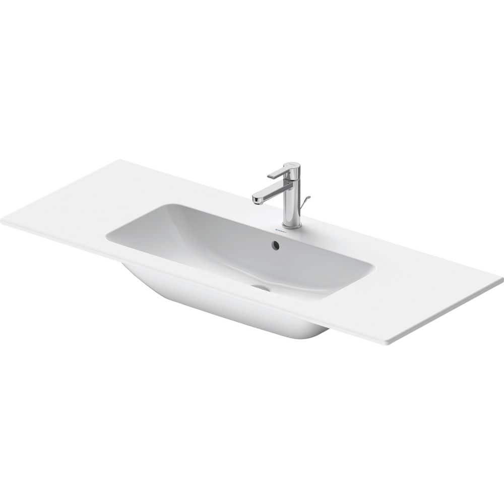 Me by Starck Ceramic Rectangular Vessel Bathroom Sink with Overflow