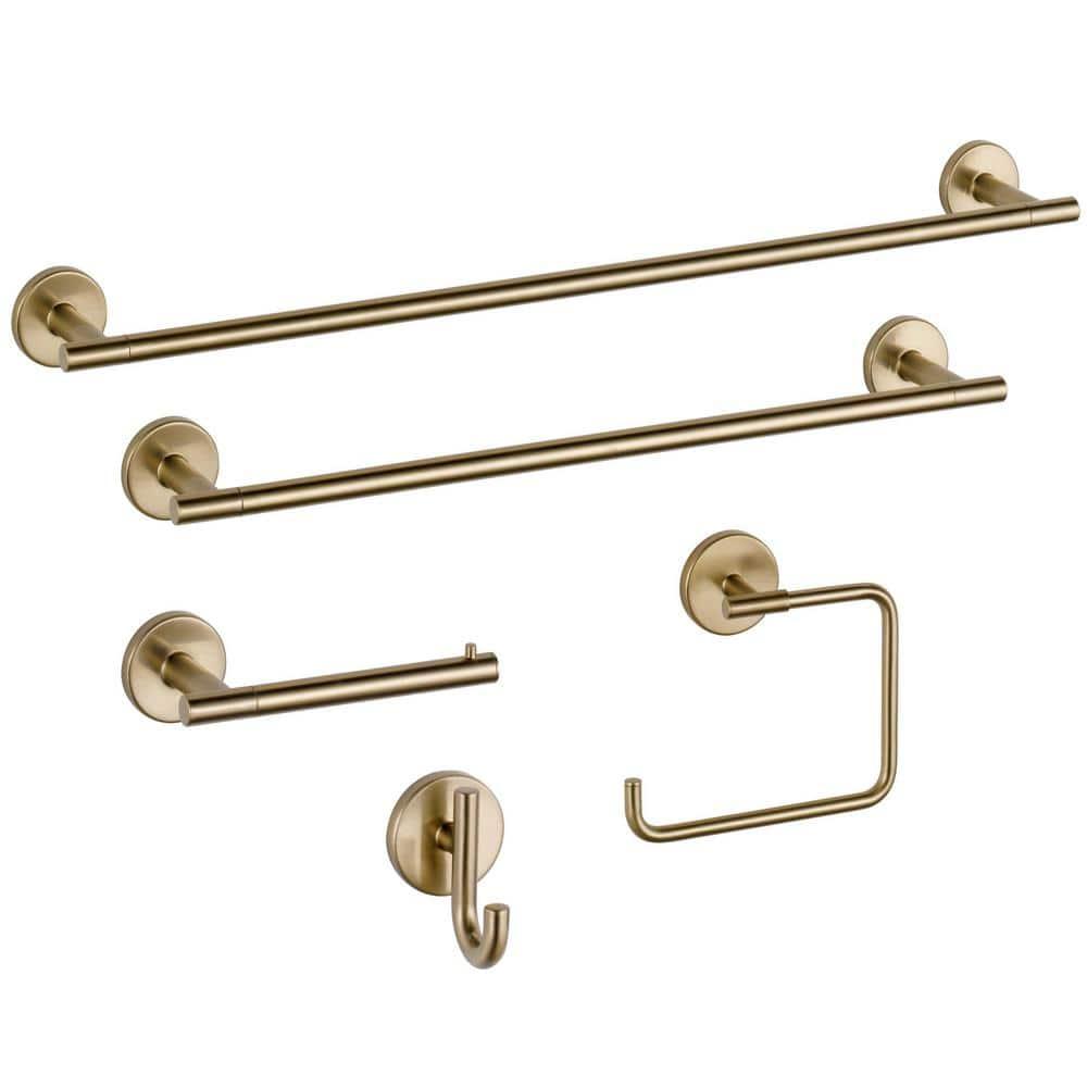 Trinsic Wall Mount Square Open Towel Ring Bath Hardware Accessory