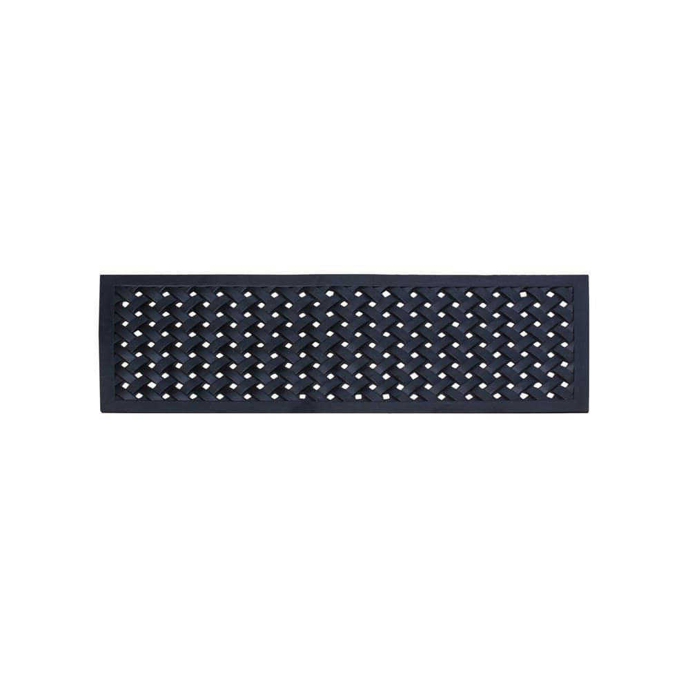 A1HC Outdoor Floor Mat, Natural Rubber, 18" x48”, Ideal for Outside entryway,Dirt Shoe Scraper,Heavy Duty Door mat for Indoor Outdoor,Rug Mats for Entry,Patio, Welcome Mats