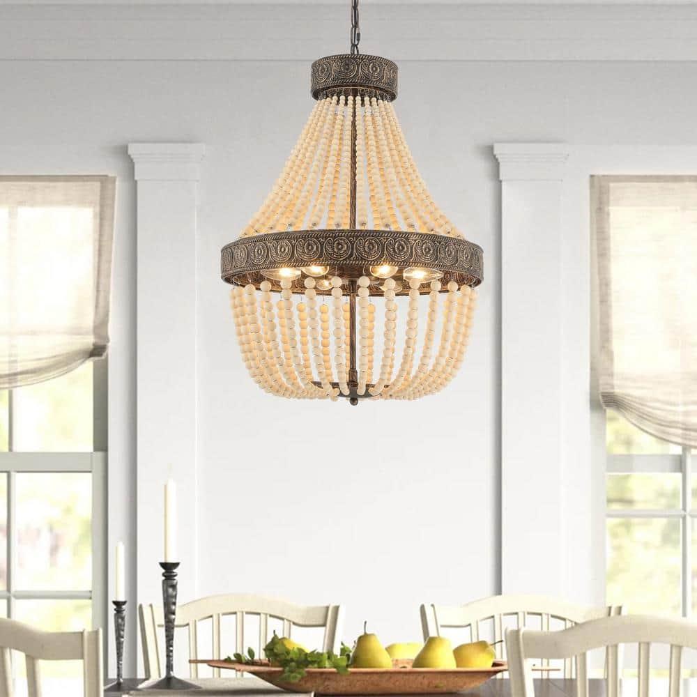 6 - Light Unique / Statement Empire Chandelier