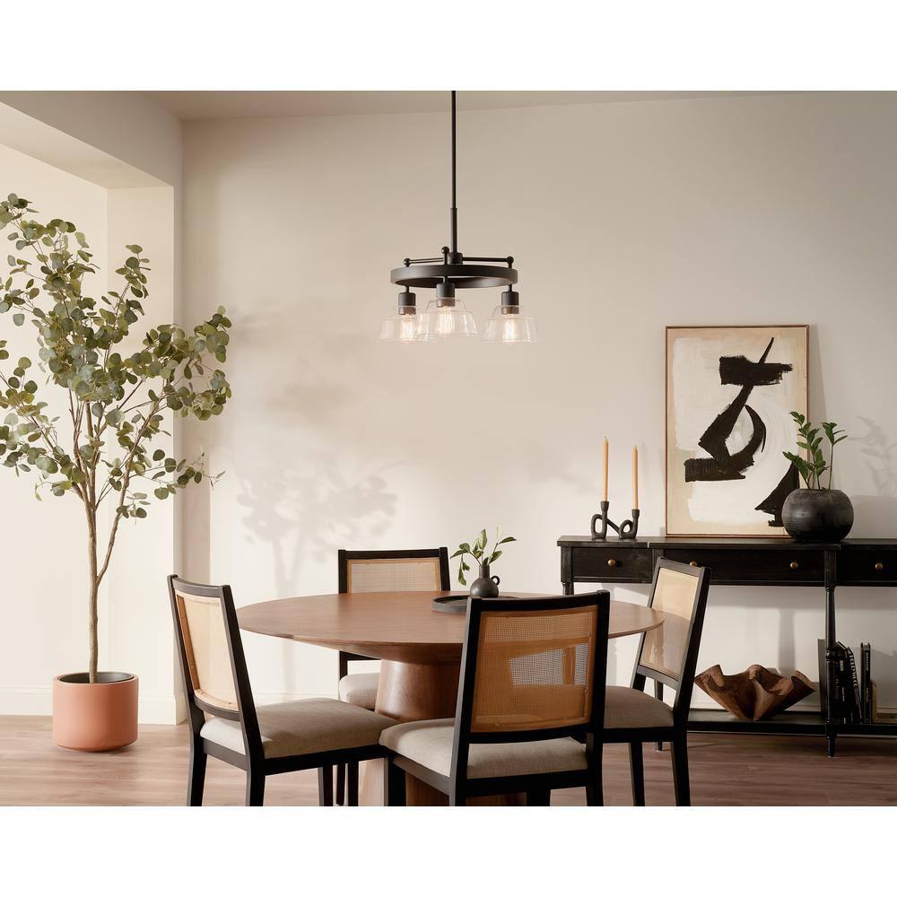 Kichler Lighting Eastmont 3 - Light Chandelier in  Black