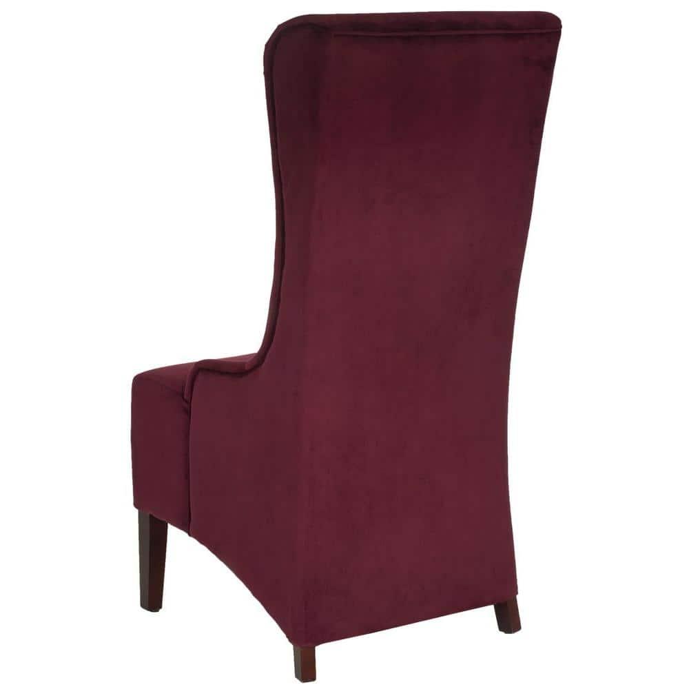 Becall 20''H Dining Chair - Bordeaux - Safavieh