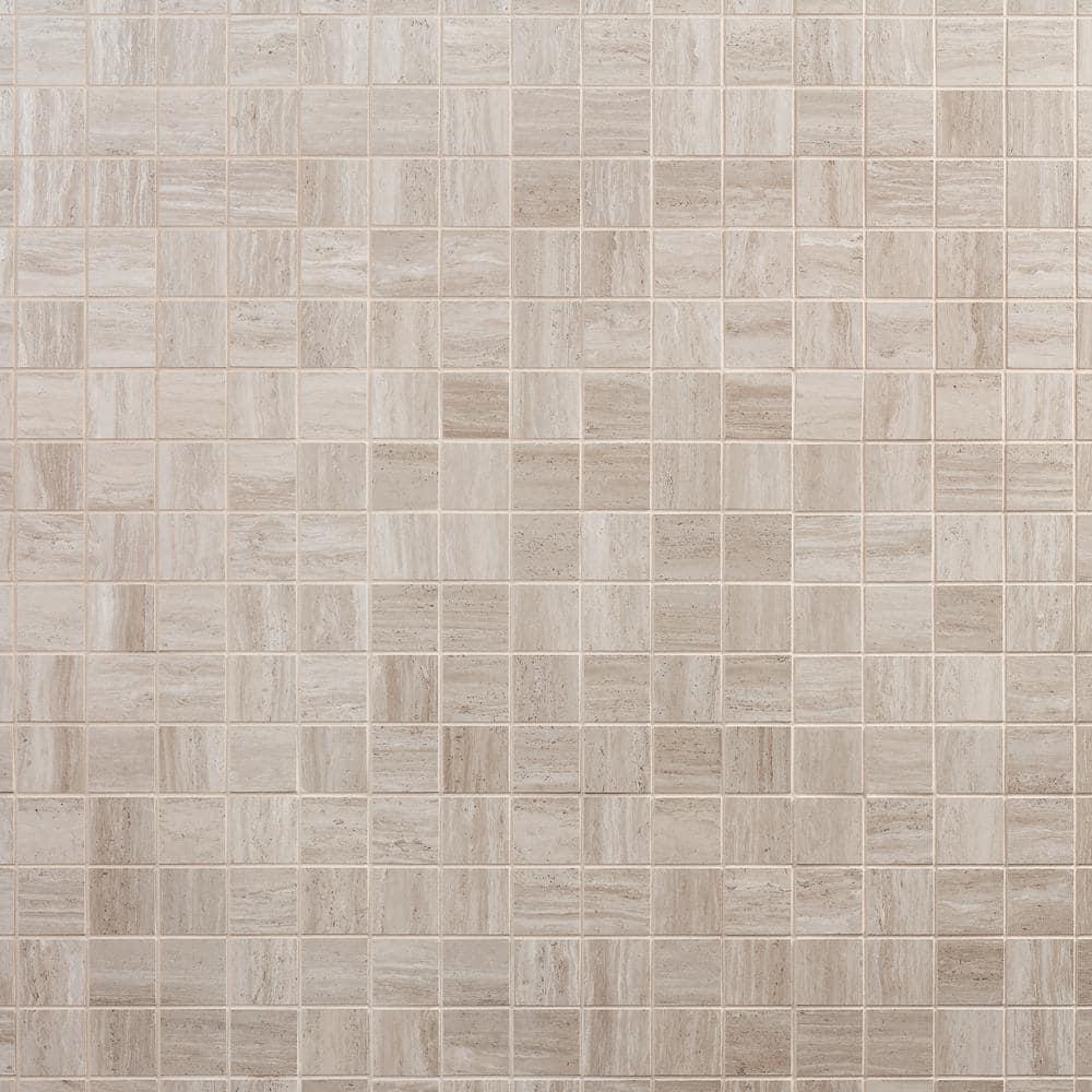 Roswell 12" x 12" Porcelain Mosaic Sheet Wall & Floor Tile (0.96 Sq. Ft. / Each)
