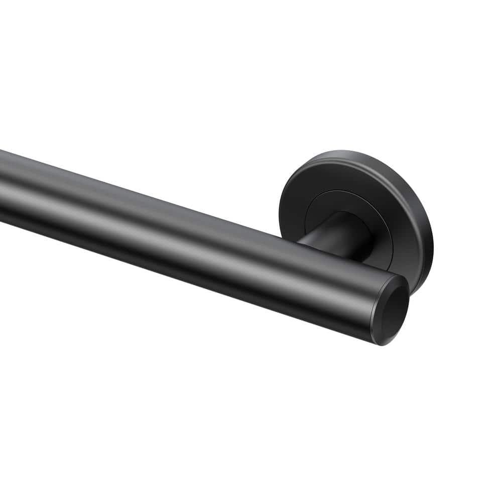 Latitude II Stainless Steel Wall Mount Grab Bar | ADA Compliant Safety Bar For Bathroom