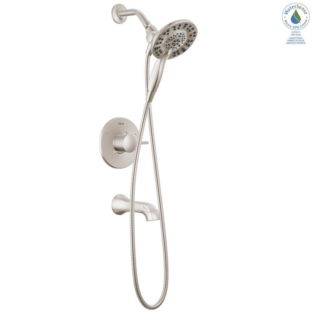 Delta T144855-I Albion Monitor 14 Series Tub And Shower Trim Package - Nickel
