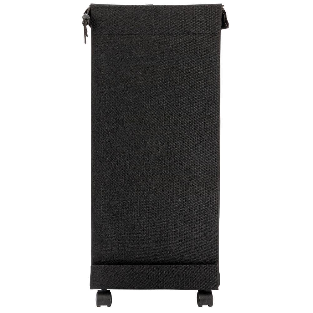 Household Essentials Rolling Laundry Hamper with Handles