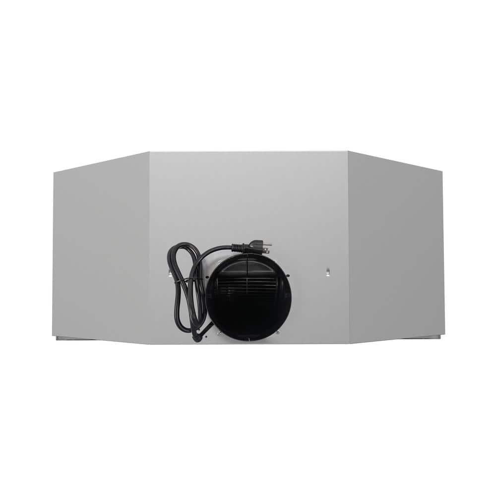 Streamline Bath Streamline 34 In. T-11611-1-DT Pescara Ducted Insert 350 CFM Range Hood In Brushed Stainless Steel With Baffle Filters, Electronic Button Control, LED Light T-11611-1-DT