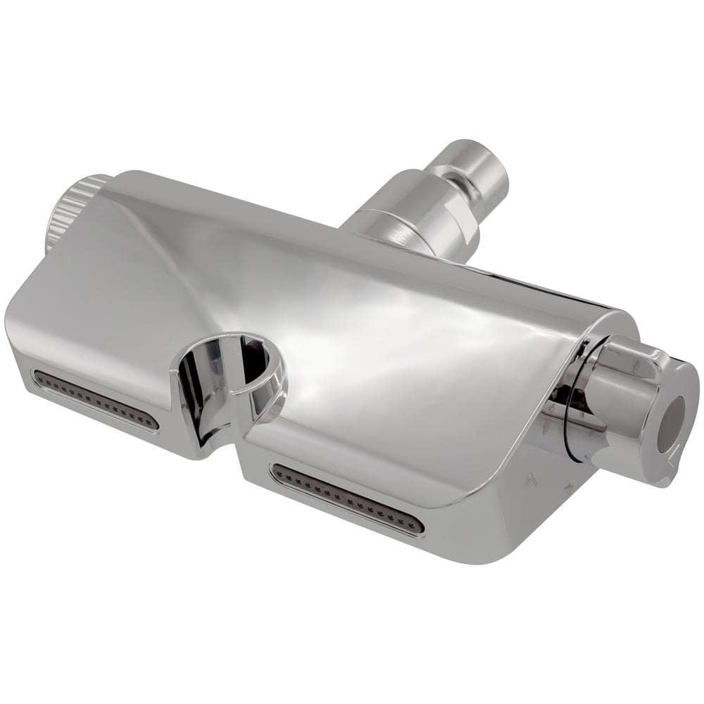 Filtered Handheld Shower Head Diverter Bracket with Jet Massage Spray System