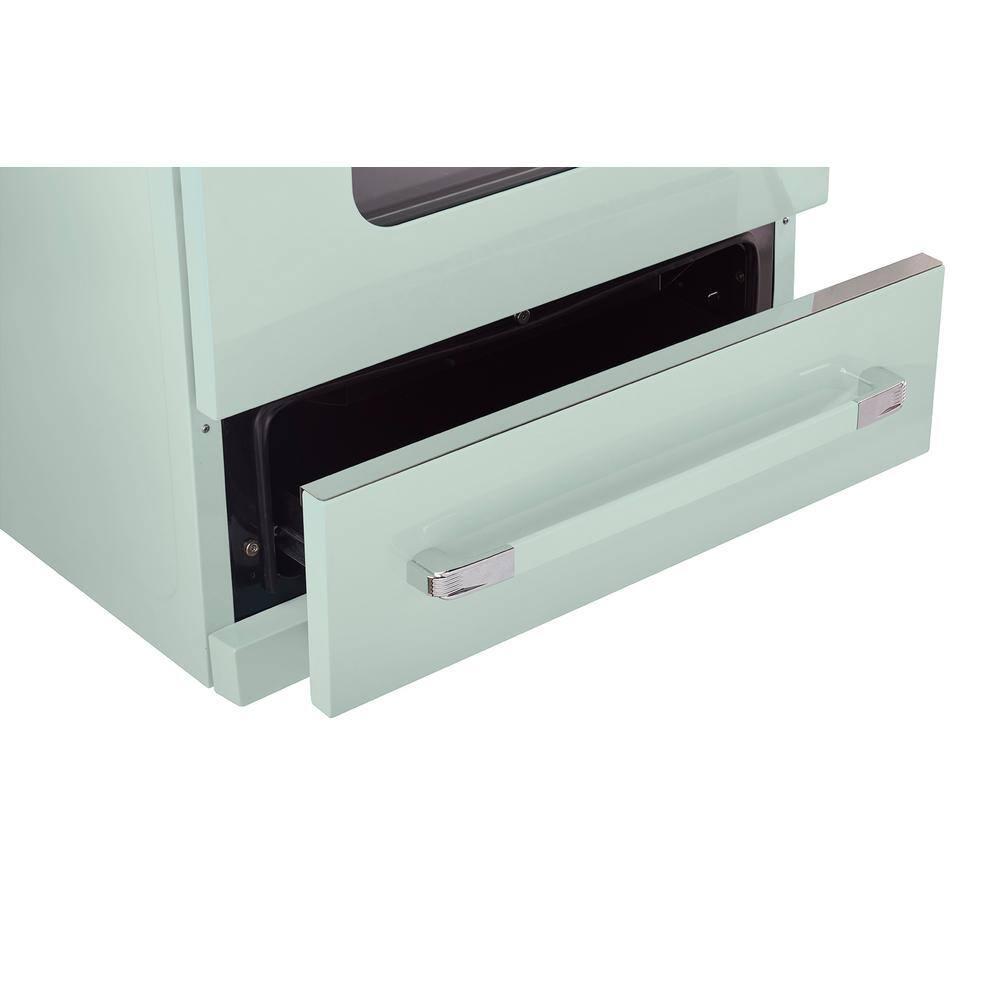 Unique Appliances Classic Retro 30" 4 burner 3.9 cu. ft. Freestanding Gas Range with Convection Oven UGP-30CR LG