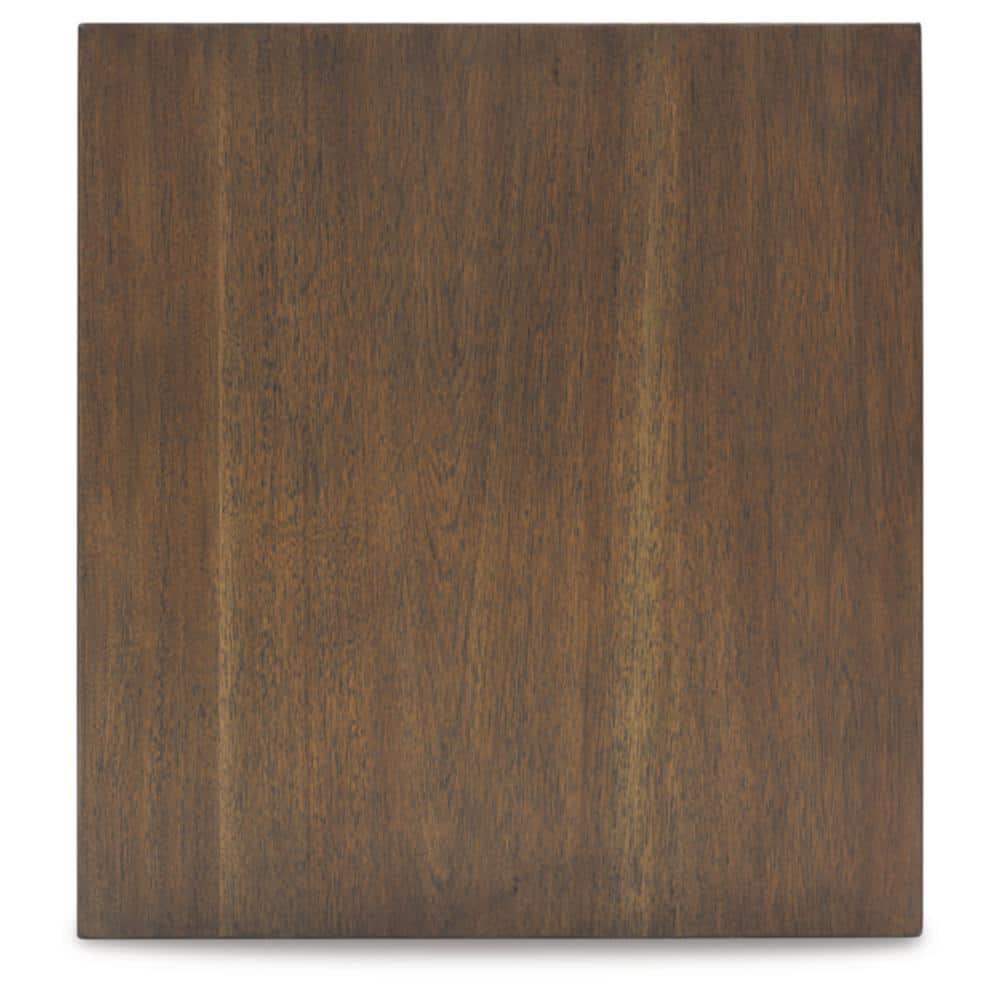 Signature Design by Ashley Casual Moriville End Table, Grayish Brown