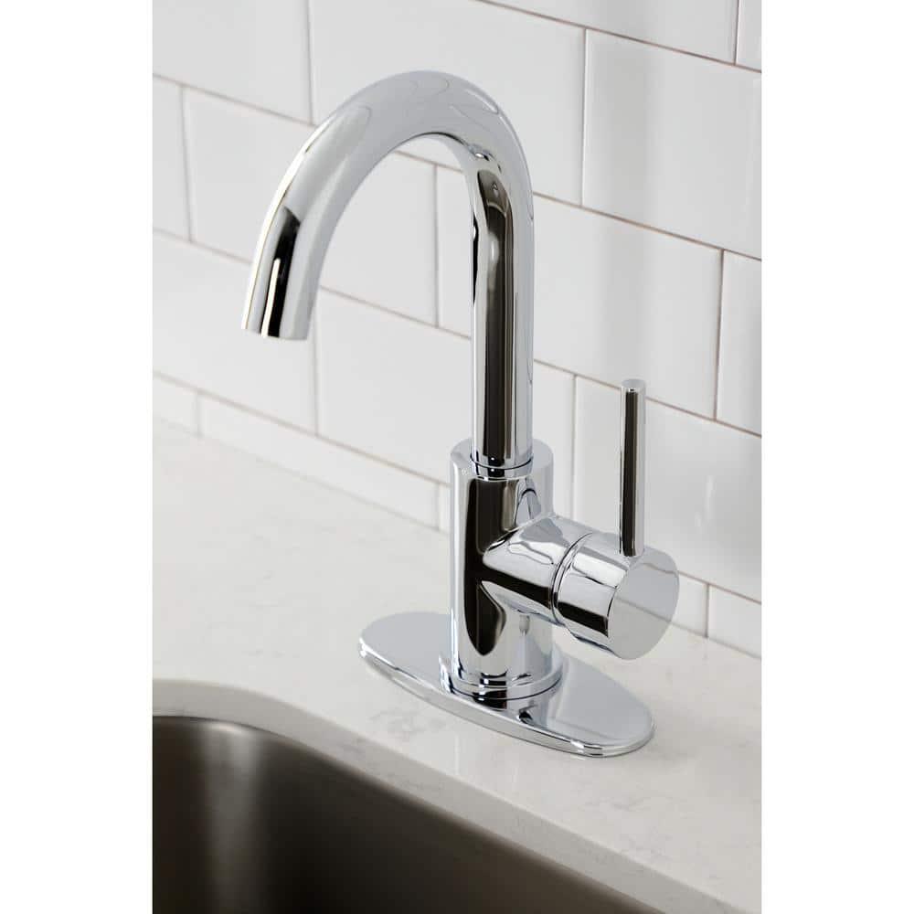 Concord Single-Handle Bar Faucet, Polished Chrome